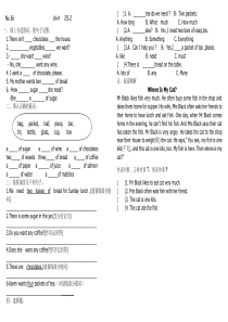 青少版新概念1B--UNIT-25--练习