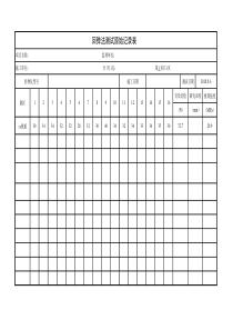 混凝土回弹记录表--带公式
