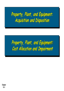 会计英语11 week 11  PPE Acquisition and Disposition