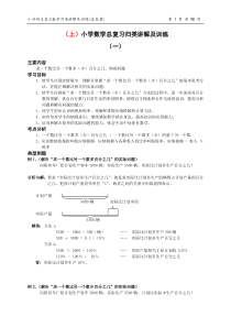 小升初总复习数学归类讲解及训练全集(含答案)