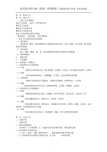 38西式面点师中级(四级)讲授提纲 上海现代西点学校 史见孟老师