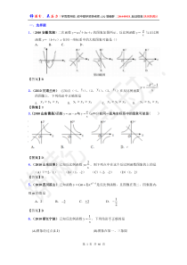 04-反比例函数中考真题集锦含解析