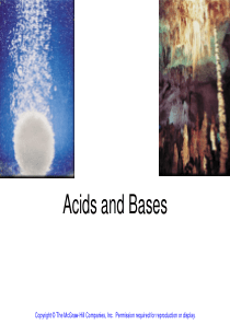 Acids and Bases