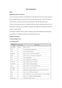 大学英语综合教程第四单元答案。