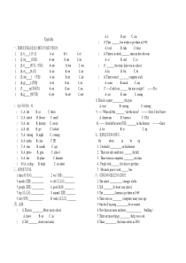 PEP新版六年级下册Unit4then-and-now-A练习题