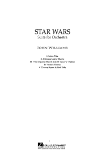 星球大战总谱John-Williams---Star-Wars---Main-Theme-(Scor