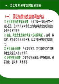 第三节园艺作物病虫害的田间调查