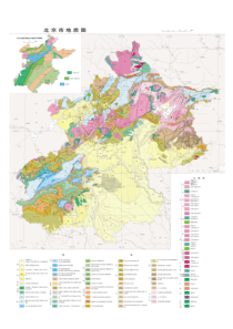 北京市地质图