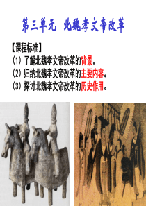 第三单元北魏孝文帝改革(精编)案例