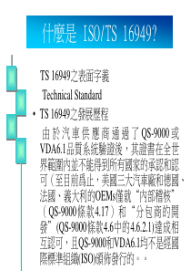 什麼是TS-16949