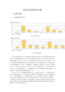 万科万达财务分析