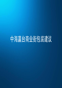 20070510-中海瀛台-商业街包装建议(修正版)资料