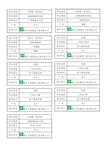 石材样品标签