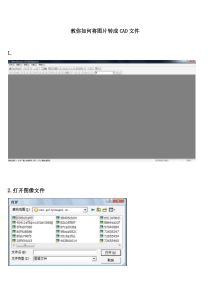 R2V32[教你如何将图片转成CAD文件]and下载