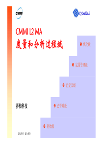 4 CMMI L2 MA(度量和分析)