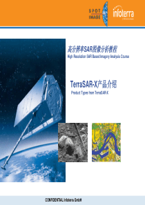 高分辨率合成孔径雷达卫星数据-TerraSAR