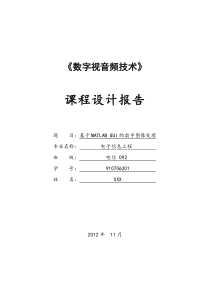 基于MATLAB-GUI的数字图像处理