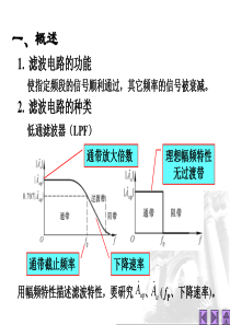 模拟电子技术基础-第22讲-有源滤波电路..