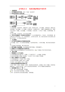 河北省清河挥公实验中学高三生物三轮冲刺-必考热点16《免疫在维持稳态中的作用》