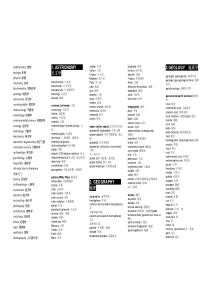 托福TOEFL+专业分类词汇