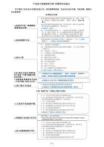 产品进口前提资质办理 所需材料及地点