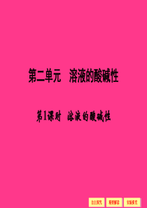 2013-2014学年高中化学选修四：专题三 第二单元 3-2-1溶液的酸碱性 探究课件(苏教版选修