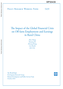 52The Impact of the Global Financial Crisis on Off