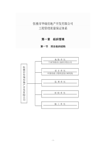 最新房地产公司质量保障体系-完整版