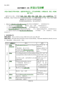 重点高中状语从句讲解