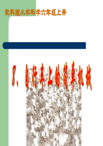 教科版科学六年级上册8、自行车上的简单机械
