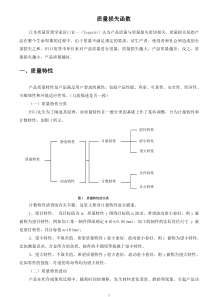 质量损失函数