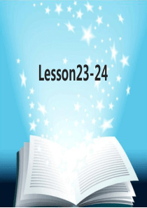 2019教育新概念一Lesson23-24(共53张PPT)精品英语