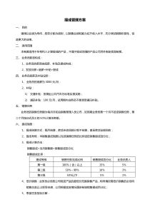 提成管理制度方案