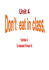 人教版七年级英语下册-Unit-4-Section-A--Grammar-Focus—3c-课件(共