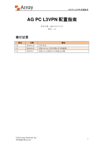 AG-PC-L3VPN-配置指南