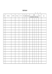 公司固定资产盘点表