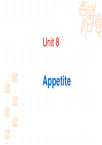 Unit-8-Appetite