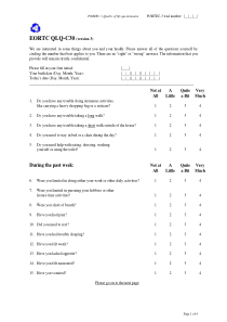 EORTC-QLQ-C30-(version-3)_英文版