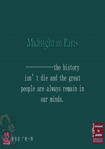 Midnight in Paris