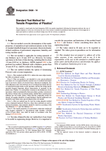 ASTM-D-638-14-塑料拉伸性能的试验方法