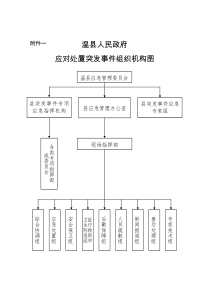 应急指挥流程图