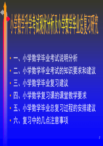 小学毕业数学总复习大纲(人教版)-(1)