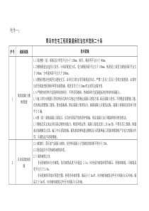 质量通病防治20条