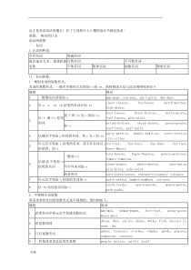 中学生英语语法大全