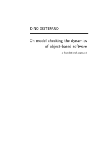 ON MODEL CHECKING THE DYNAMICS OF OBJECT-BASED SOF