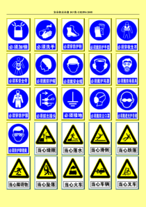 安全标志全套GB2894_2008中文