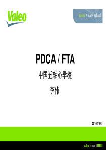 PDCA-FTA-Training--CH