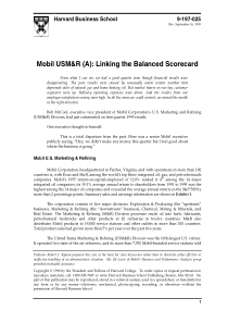 Mobil-USM&R-Linking-the-Balanced-Scorecard