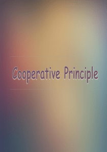 cooperative-principle