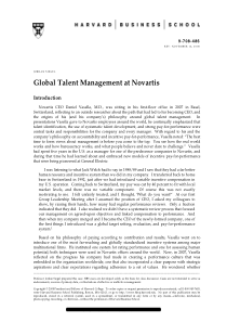 Global-Talent-Management-at-Novartis-of-Managing-G